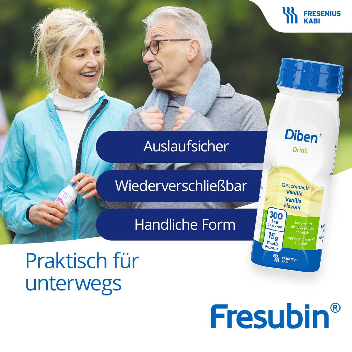 DIBEN DRINK Mischkarton 1.5 kcal/ml Trinkflasche