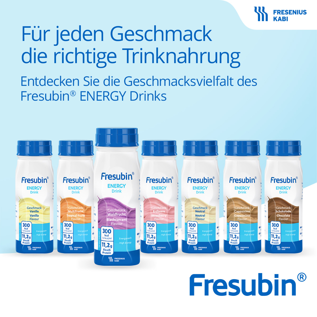 FRESUBIN ENERGY DRINK Mischkarton Trinkflasche