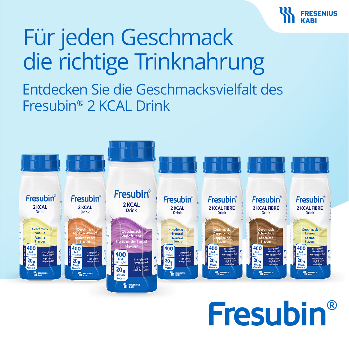 FRESUBIN 2 kcal DRINK Mischkarton Trinkflasche