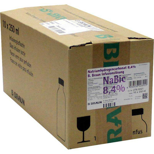 NATRIUMHYDROGENCARBONAT 8,4% Glas Infusionslsg.