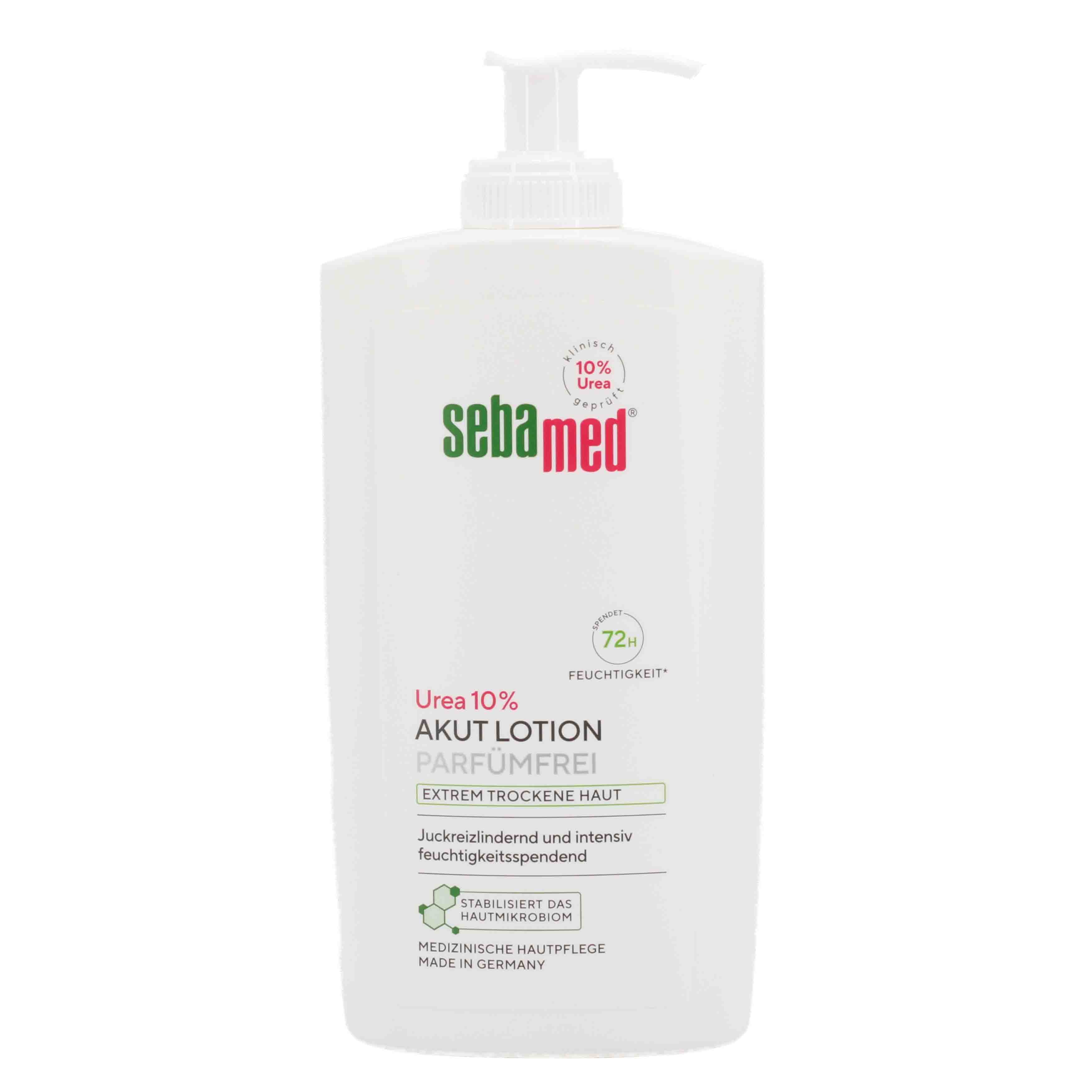 SEBAMED Akut Lotion Urea 10% parfümfrei