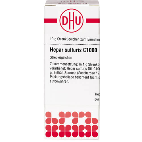HEPAR SULFURIS C 1000 Globuli